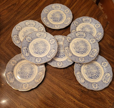 Set of 8 Antique Ridgways