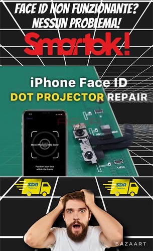 Riparazione face iphone - face, id