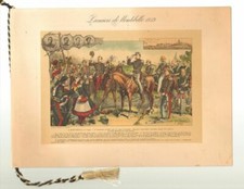 Calendario Lancieri di Montebello Anno 1965 - Con Cordoncino Originale