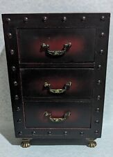 Cassettiera vintage in legno 3