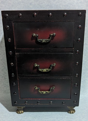 Cassettiera vintage legno 3 - in,