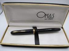 OMAS EXTRA - STILOGRAFICA - RESINA DI COLORE NERO - CON SCATOLA OMAS - BOLOGNA