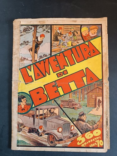 Fumetto avventura betta - fumetto, l'avventura
