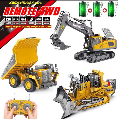 Escavatore camion con cassone - con,