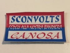 Toppa Ultras Sconvolts Canosa Curva No Sciarpa Adesivo Spilla Tessera