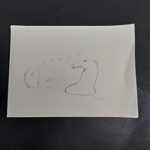 Disegno inchiostro firmato - disegno,