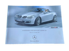 Brochure depliant Mercedes-Benz SLK modello soner edizione 10 v. 11/2006, 12 pagine