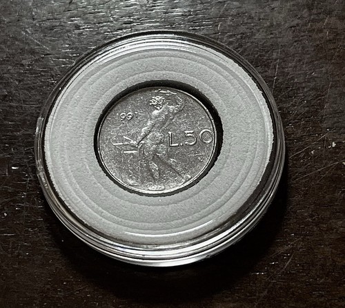 1991 lire coin without - 1991,