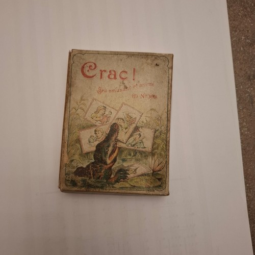 Antico gioco carte crac - gioco,