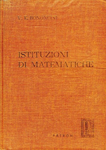 Bononcini istituzioni di - istituzioni,