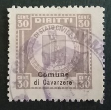 CAVARZERE(VE)MARCA DA BOLLO