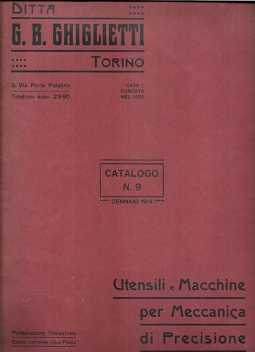 Catalogo utensili macchine - catalogo,