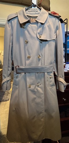 Vintage burberry long trench - burberry,