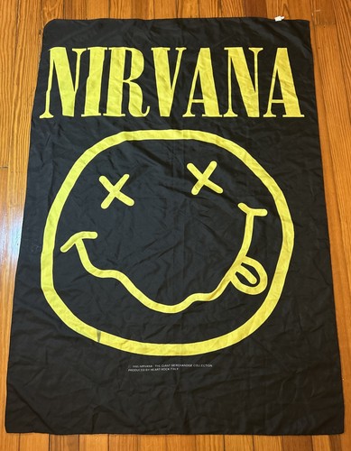 Arazzo bandiera nirvana anni - nirvana,
