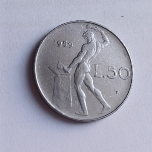 Moneta collezione lire - collezione, 50