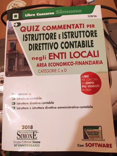 Libro concorso quiz commentati - libro,