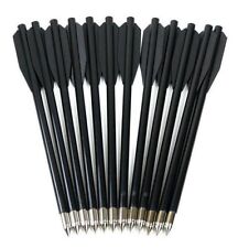 Set 12 Frecce Royal Plus in Abs per Pistole_balestra (cf 145ea)