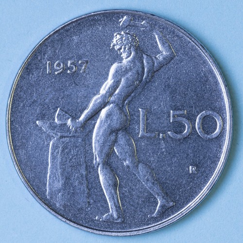 Repubblica italiana lire - italiana, 50