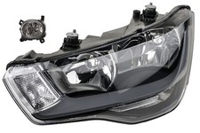 Faro Alogeno Adatto A per Audi A1 8X H7 H1 Lin. 10-14 Lwr Indicatore + Nebbia