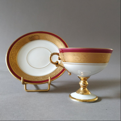 Tazza piedi limoges - da,