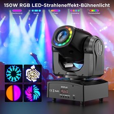 U'king 150 W Moving Head luce di scena RGBW DMX LED 8 Gobo Party DJ Disco Club Show