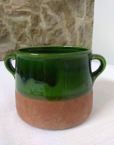 Pentola terracotta smaltata - in,