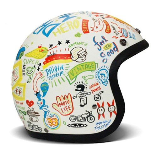 Casco dmd retro jet - dmd,