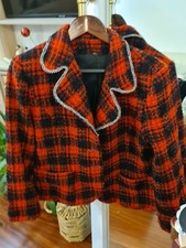 Zara americana cuadros Blazer