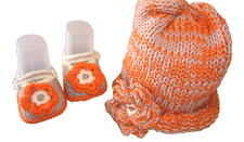 SCARPE E CAPPELLINO PER