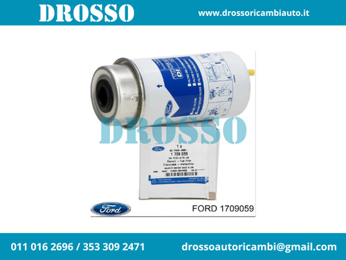 1709059 filtro gasolio - filtro,