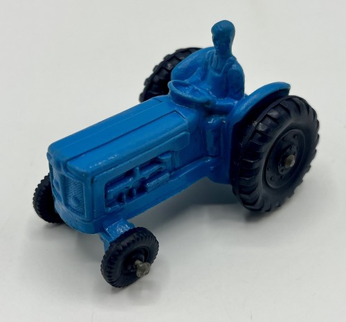 Tracteur fordson bleu tomte - tracteur,
