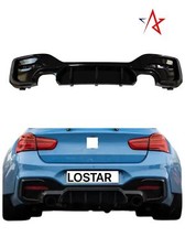  Diffusore posteriore nero per