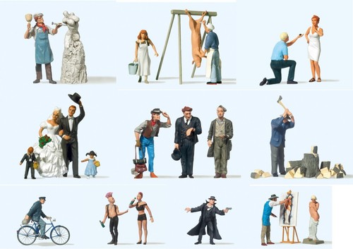 Figurine preiser scala 32 - figurine, 1/1:32