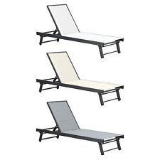 Lettino MIRAMARE In Alluminio