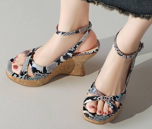 Sandali donna sexy punta