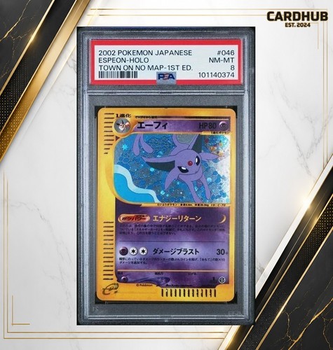 Carta pokemon espeon holo - carta,