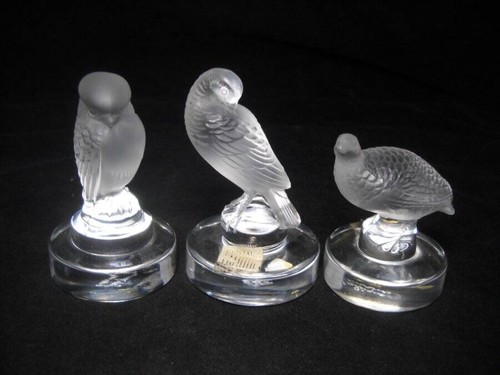Statuine uccellino cristallo - statuine,