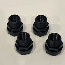 4x PVC Bulkhead Fitting 3/4' x
