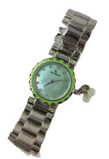 Orologio Laurens Donna Quarzo Solo Tempo 28mm Vintage Acciaio Strass Deployante