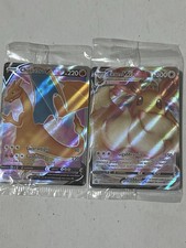 2 Sealed Promo Italiani Pokemon Card: Charizard V e Eevee Vmax