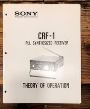Sony CRF-1 Ricevitore Teoria