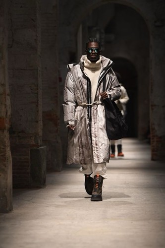 Giacca parka piumino lungo