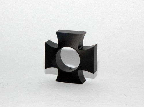 Coperchio nero anodizzato - , per