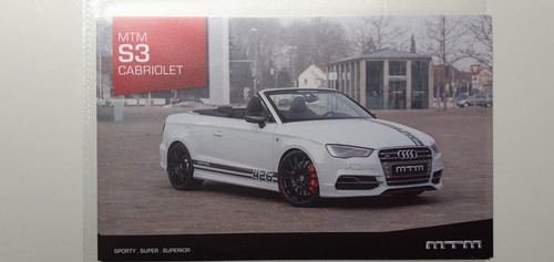 Mtm audi cabriolet scheda - mtm:, (scheda