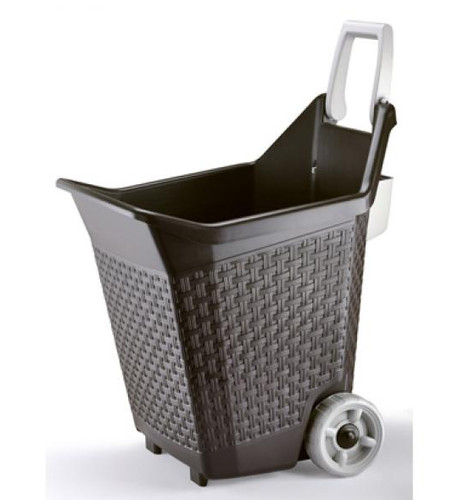 Cesta carriola con ruote - carriola,