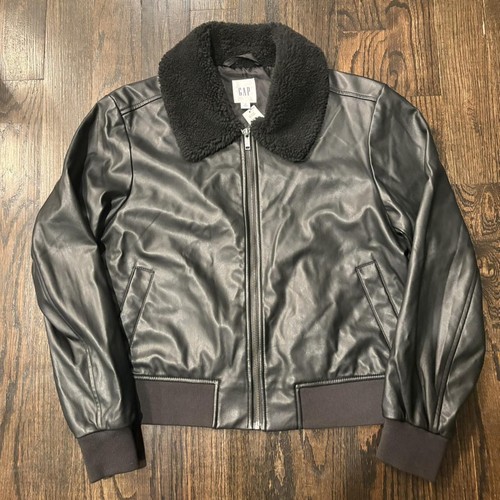 Gap vegan giacca bomber - vegan, sherpa