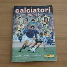 ALBUM CALCIATORI PANINI 1987/88 COMPLETO CON INSERTO VALFRUTTA E SCHEDA BOLLINI