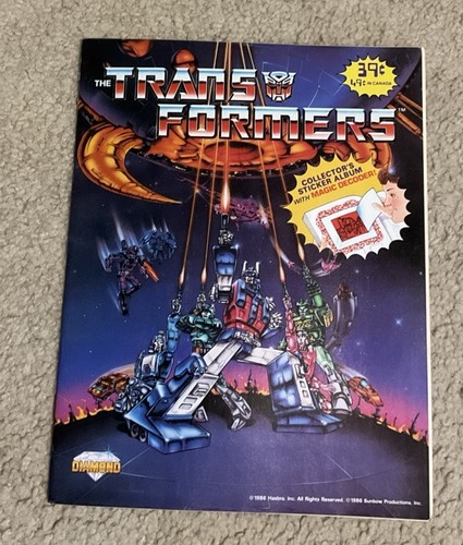 1986 hasbro transformers - 1986,