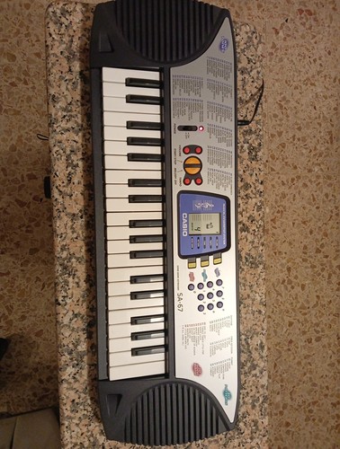 Pianola casio 67 - casio, sa-67