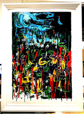 MARIO SCHIFANO-  SERIGRAFIA